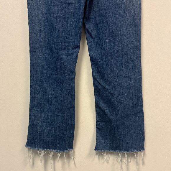 Mother Laced Hustler Ankle Jeans in One Smart Cookie Wash Boho Coastal Cowgirl - Picture 7 of 11